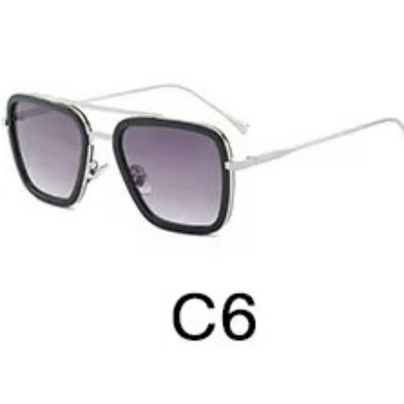 Tony Stark Glasses Men Women Sunglasses Iron man Eyewear Steampunk Sunglasses UV main image 4
